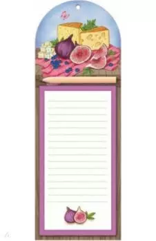 Блок для записей с карандашом на магните,40 листов, Мои заметки, в ассортименте