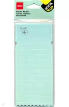 Блок для записи самоклеящийся 30 листов, 128x58 мм. "Stick UP", в ассортименте (EA55702)