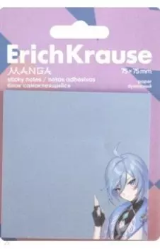 Блок самоклеящийся бумажный Manga, 50 листов