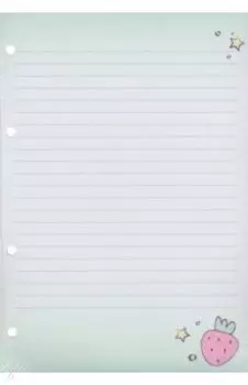 Блок сменный для тетрадей на кольцах 50 листов, А5, клетка "Sweet" (N1678)