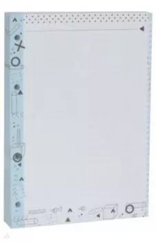 Блок сменный "Geometric" для тетрадей на кольцах (120 листов, клетка, А5) (N1324)