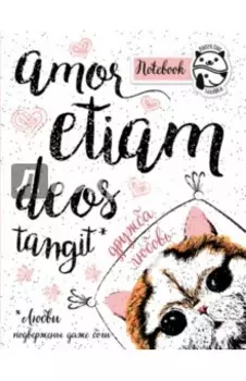 Блокнот "Amor etiam deos tangit", А5+
