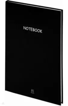 Блокнот Black, А4, 80 листов, клетка
