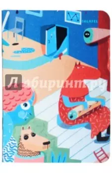 Блокнот Blue Room, 40 листов, без линовки, А6