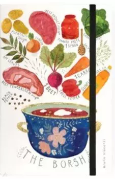 Блокнот Борщ as the Borsh, А5, 100 листов, клетка