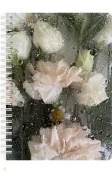 Блокнот Цветы, А5, 83 листа, точка