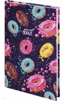 Блокнот Donuts, А5, 80 листов, клетка