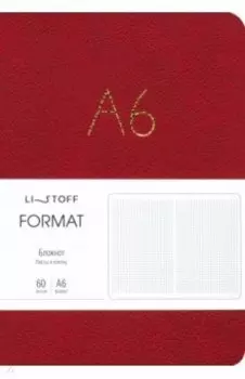 Блокнот Format. No 4, 60 листов, клетка, А6+