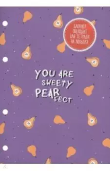 Блокнот Fruits. Груши, А5, 80 листов, линия