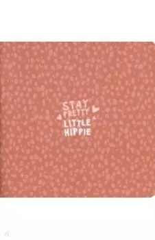 Блокнот Hippie, нелинованный, крапинка, 40 листов