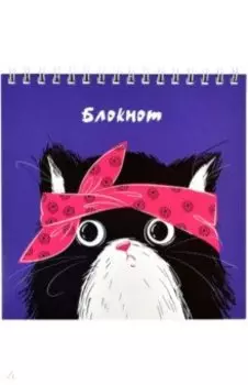 Блокнот на гребне Хип хоп команда, 60 листов, клетка