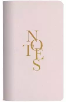 Блокнот Notes розовый, 48 листов, линия, А5