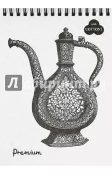 Блокнот "Premium Ice. Белый лед" (30 листов, А5, пружина) (БPr/I)