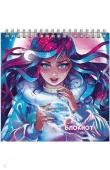 Блокнот Романтичные девушки, 60 листов, клетка