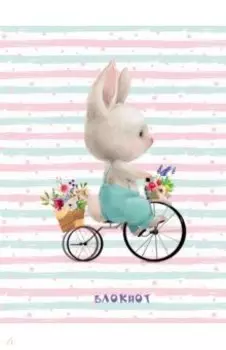 Блокнот Зайка, А6, 48 листов, линия