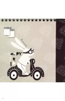 Блокнот Зайка-путешественник, 80 листов