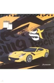 Блокнот Желтое авто, 80 листов