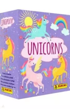 Бокс с наклейками Единороги