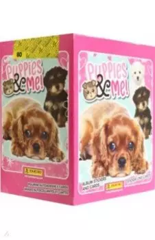 Бокс с наклейками Щенки &amp; Я