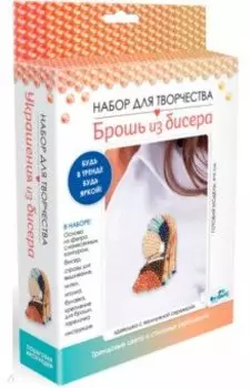 Брошь из бисера. Девушка с жемчужной серёжкой