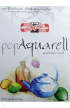 Бумага для акварели, чернил и красок на водной основе, 10 листов, А3