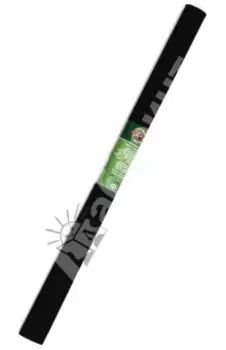 Бумага гофрированная, в рулоне, черная