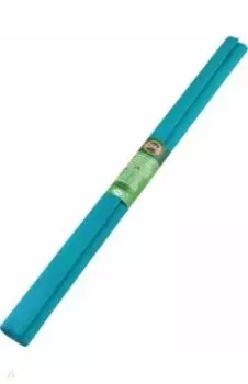 Бумага гофрированная в рулоне, сине-зеленая