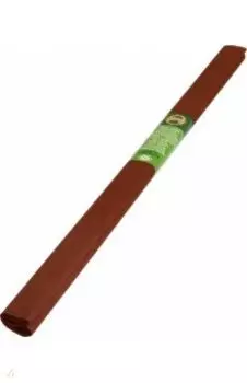 Бумага гофрированная, в рулоне, темно-коричневая