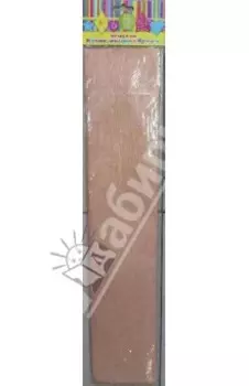 Бумага крепированная (оранжевая перламутровая) (30095)