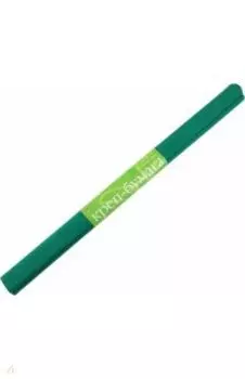 Бумага креповая, изумрудная