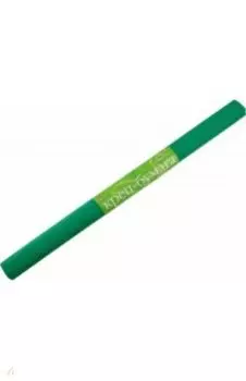 Бумага креповая, светло-изумрудная