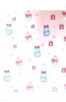 Бумага упаковочная 70*110 см Mur-Mur. Розовая (N2211)