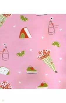 Бумага упаковочная Bonjour. Букет