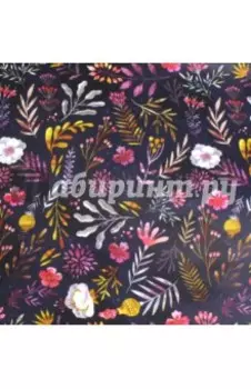 Бумага упаковочная "Dark Flowers" (1077185)