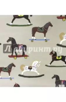 Бумага упаковочная "Лошадки" (1079618)