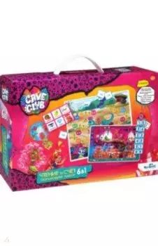 Cave Club. Набор 6 в 1. Чтение и счёт. 2 ступень