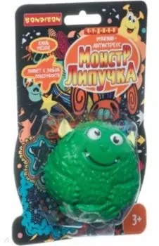 Чудики мякиш-антистресс Монстр липучка, ушастик