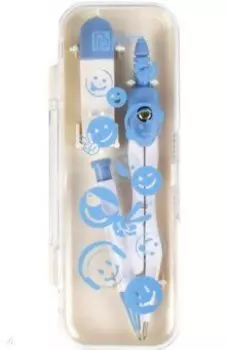 Циркуль со сменными грифелями Смайл