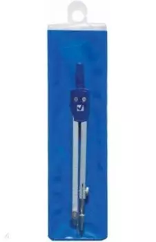 Циркуль в чехле с подстраиваемой иглой, 135 мм.