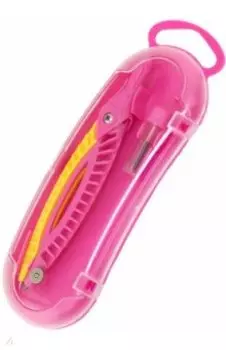 Циркуль в пенале Розовый