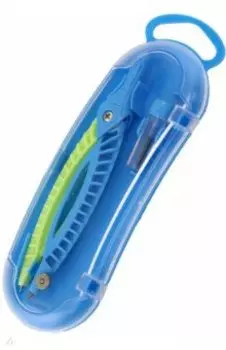 Циркуль в пенале Синий