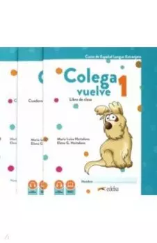 Colega vuelve 1. A1. Pack alumno. Libro, Ejercicios, Carpeta de laminas