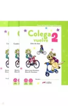 Colega vuelve 2. A1. Pack alumno. Libro, Ejercicios, Carpeta de laminas