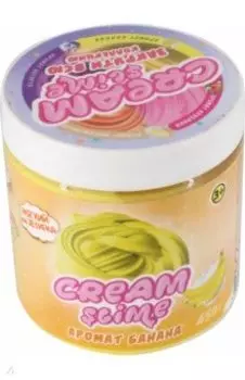 Cream-Slime с ароматом банана, 450 гр.