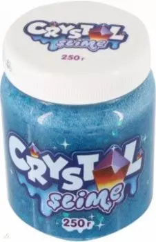 Crystal slime голубой, 250 гр.