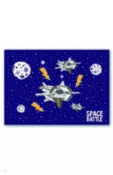 Цветная пленка для уроков труда "Космос" (50х70 см) (46682)