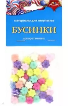 Декоративные бусинки "Цветочки" (С3570-03)