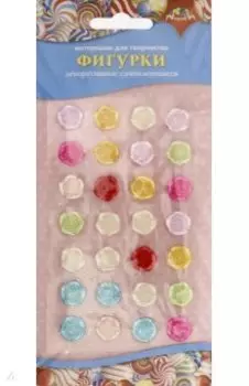 Декоративные фигурки самоклеящиеся "Цветочки" (С3308-06)