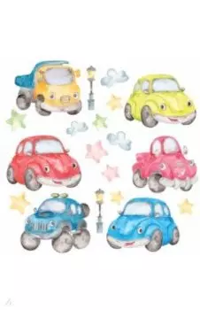 Декоративные наклейки Машинки