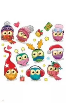 Декоративные наклейки Совята